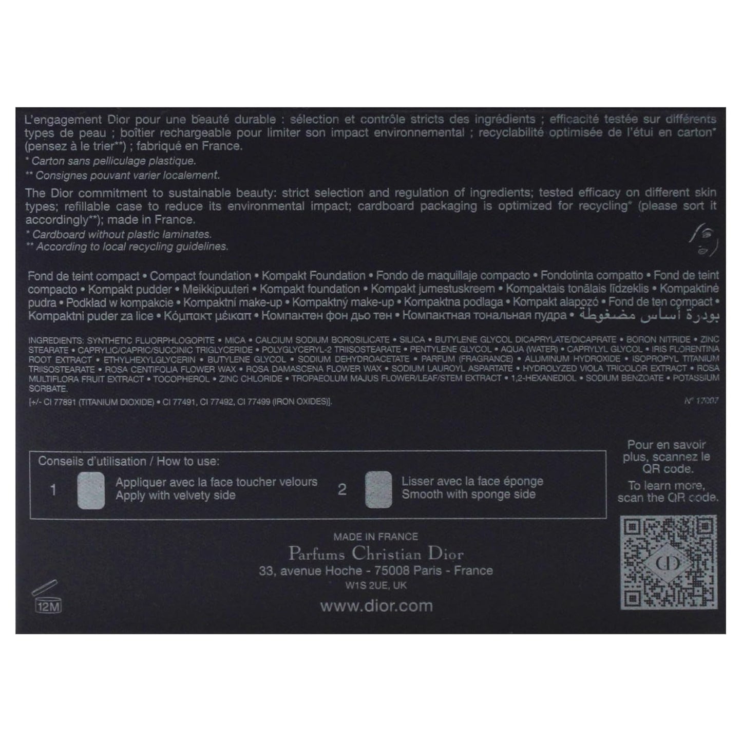 Forever Natural Velvet - 3N Neutral by Christian for Women - 0.35 Oz Foundation