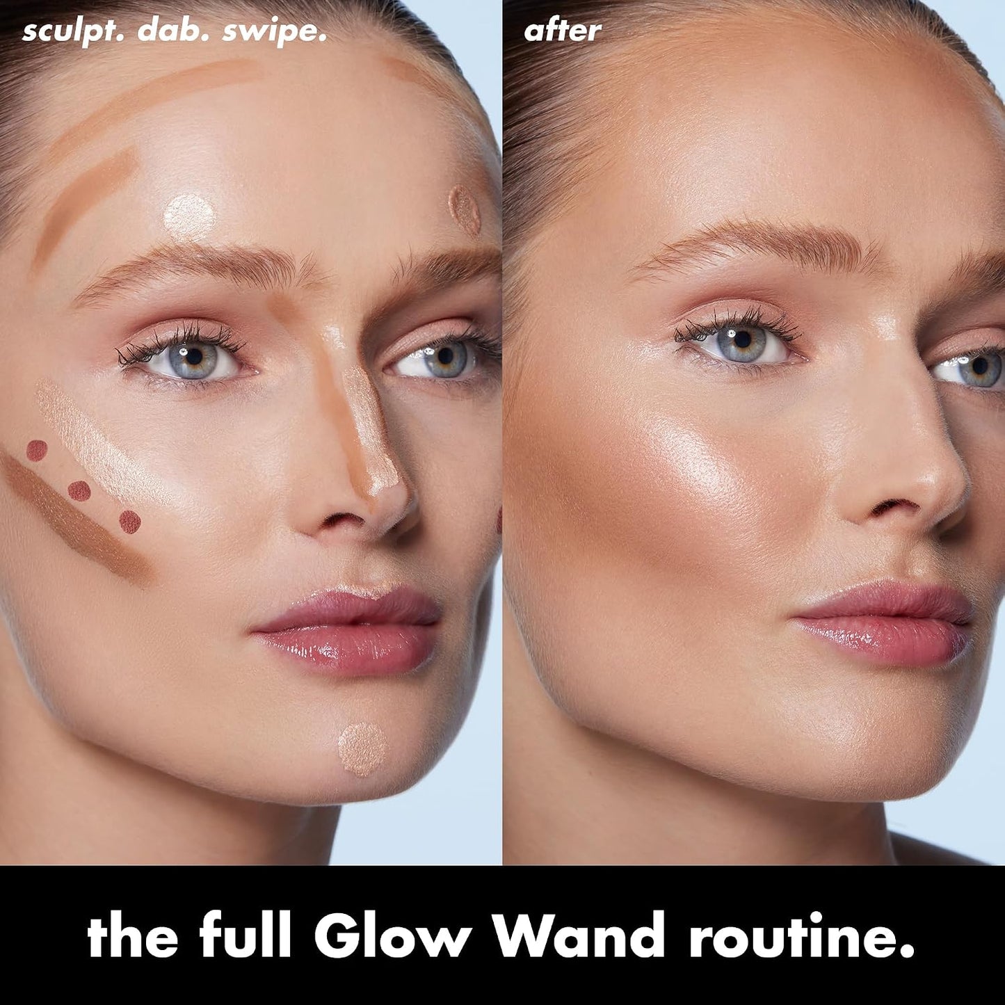 Halo Glow Blush Beauty Wand, Rosé You Slay