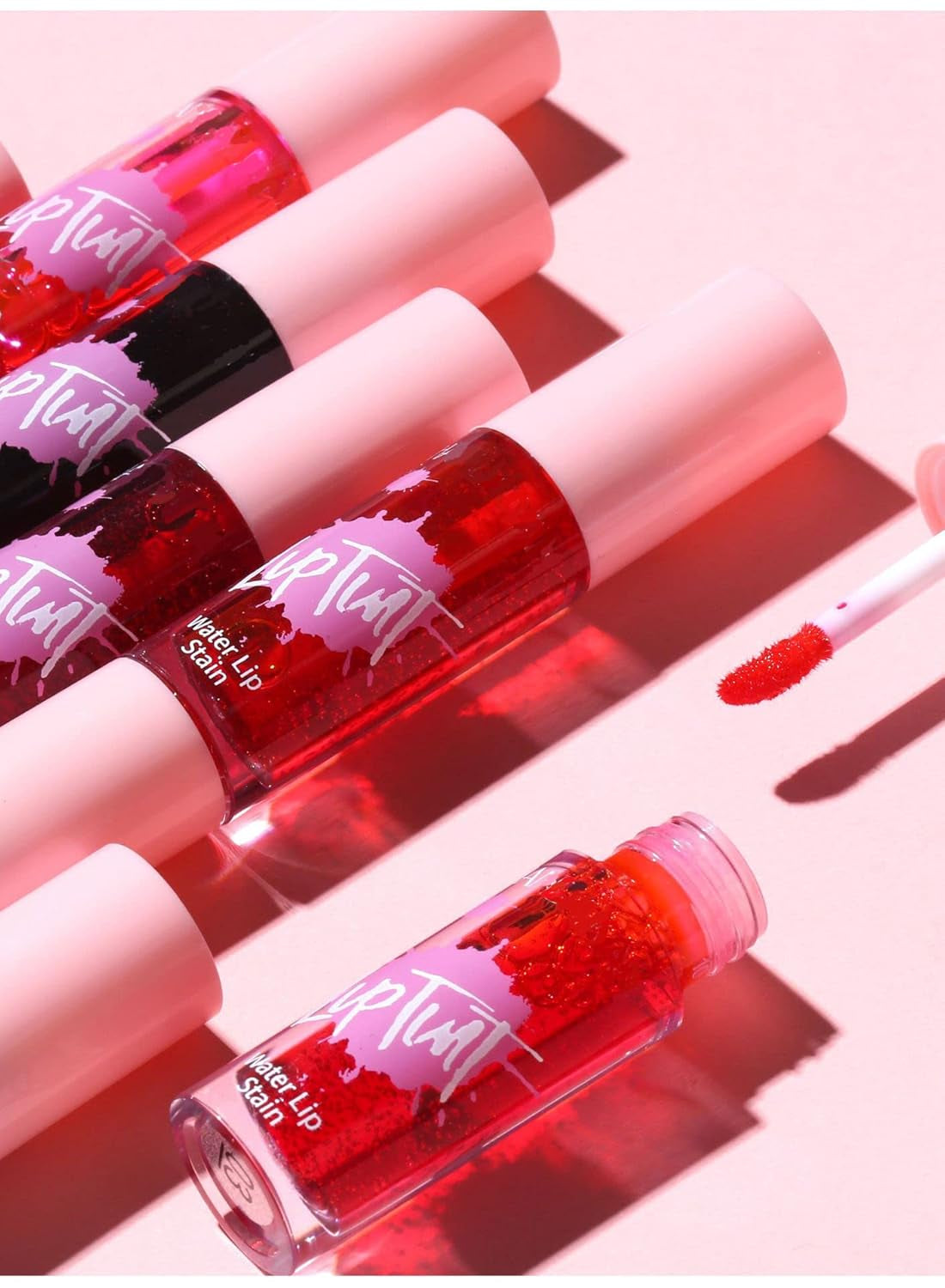 Moisturizing Lip Tint Stain Liquid Lipstick Makeup, Pack of 6 Colors